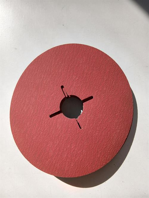 S034 - Fiber disc SAITDISC 9S Ø125mm,  K120 (pk of 100) - alt. Ref. 078961